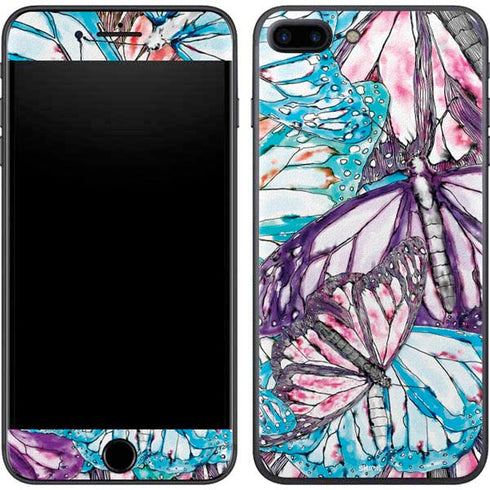 California Monarch Collage iPhone 8 Plus Skin